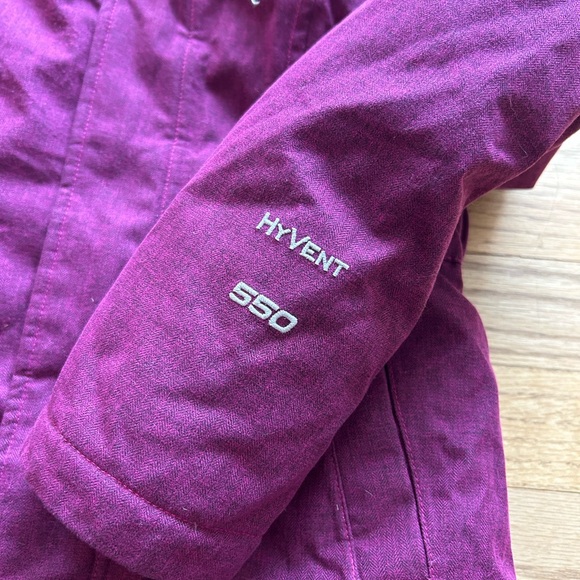 Girls The North Face Hooded HyVent Coat Size XS - Picture 5 of 9